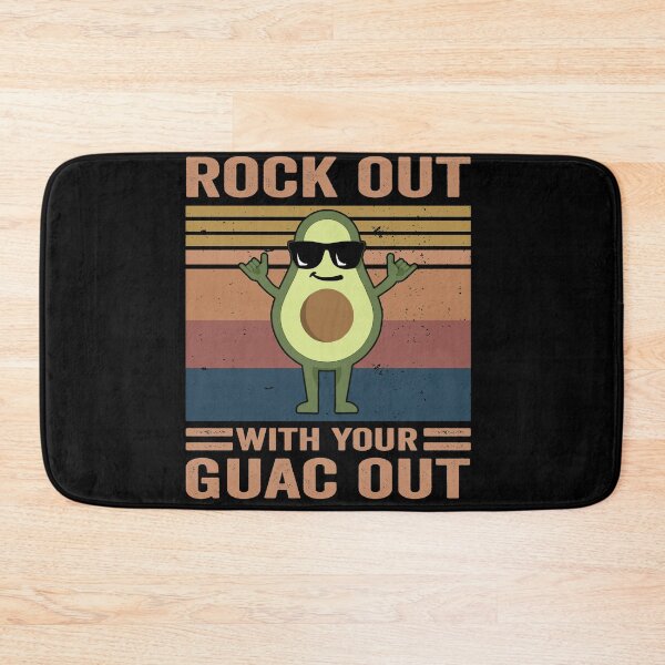 Item preview, Rock Out With Your Guac Out Avocado designed and sold by RaymondPurves.