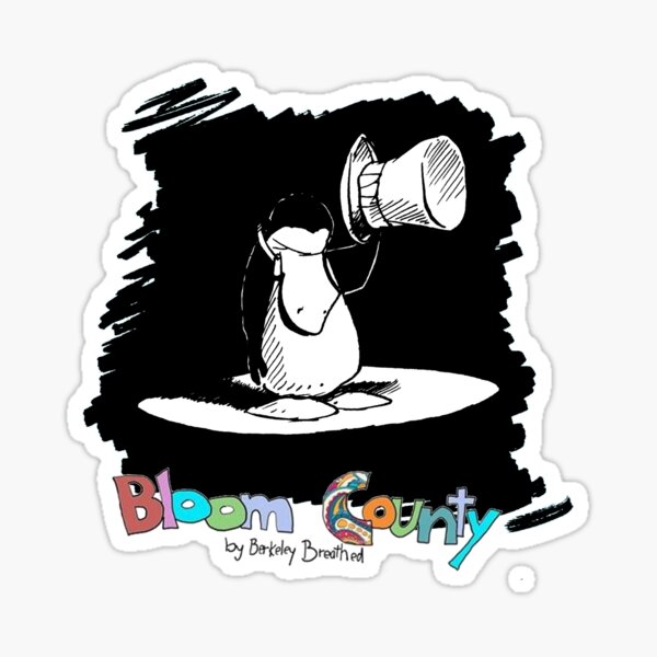 Berkeley Breathed’s Opus Sticker