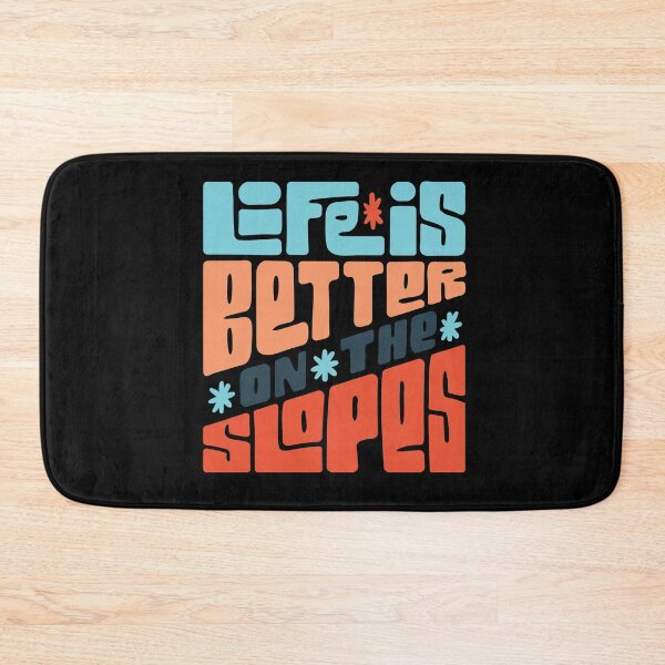 Item preview, Life Is Better On The Slopes Funny Downhill Skiing Aerials Cross Country Chair Lift  designed and sold by larspat.
