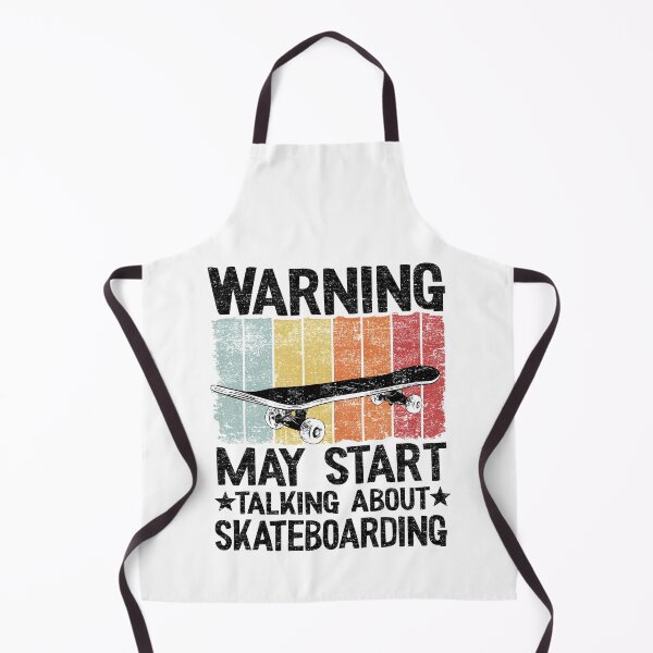 Item preview, Warning May Start Taking About Skateboarding Funny Skateboard designed and sold by Stronzi.