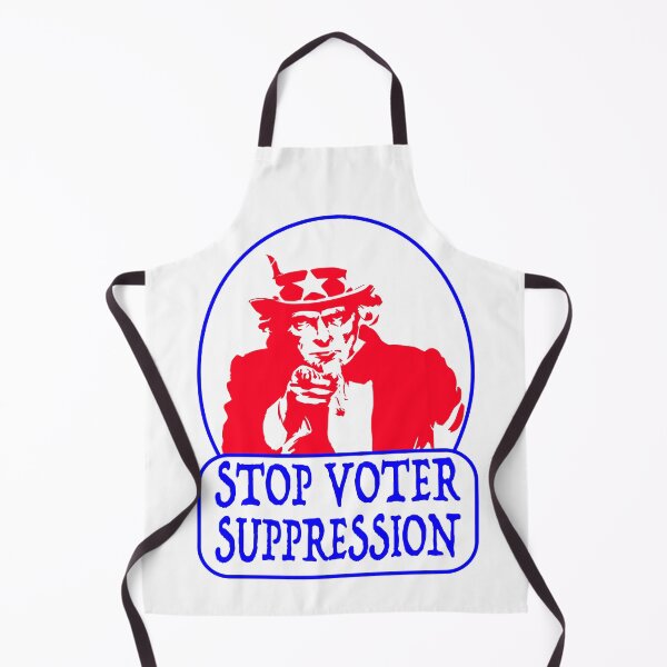 Item preview, Uncle Sam says Stop Voter Suppression designed and sold by EdwardMonet.