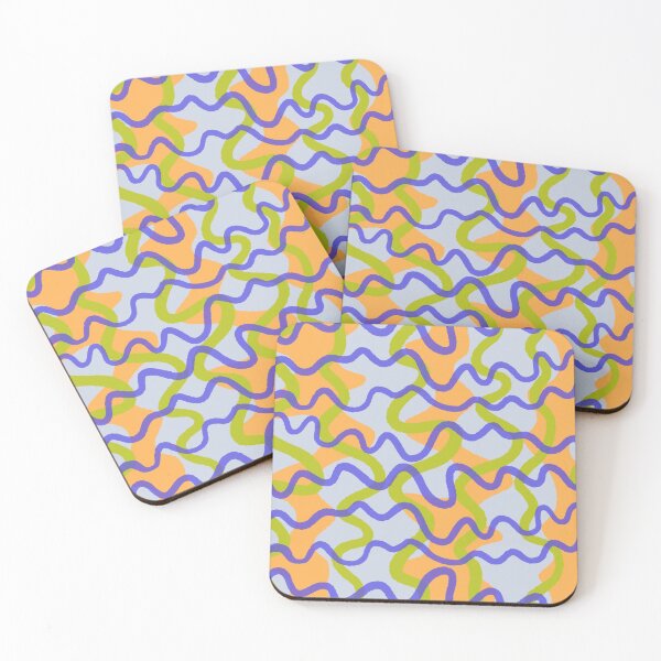Item preview, wavy line design designed and sold by Nina Jal.