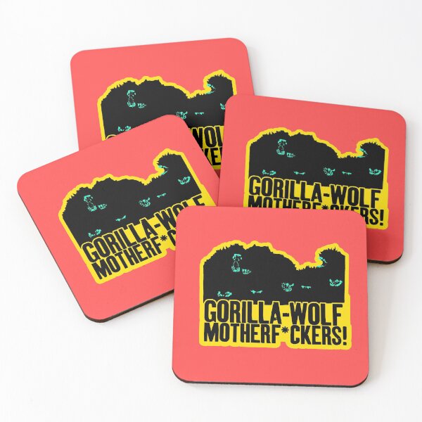 Item preview, Gorilla-Wolf Motherf*ckers! (Version 2) designed and sold by The Cosmic Turtle.