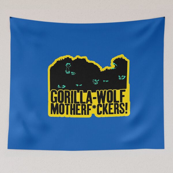 Item preview, Gorilla-Wolf Motherf*ckers! (Version 2) designed and sold by The Cosmic Turtle.