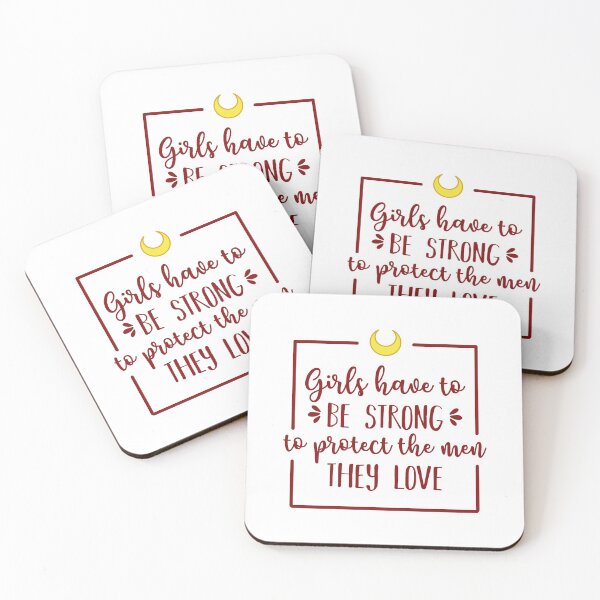Item preview, Girls Have To Be Strong To Protect The Men They Love (Dark Red) designed and sold by FilipeFerreira.