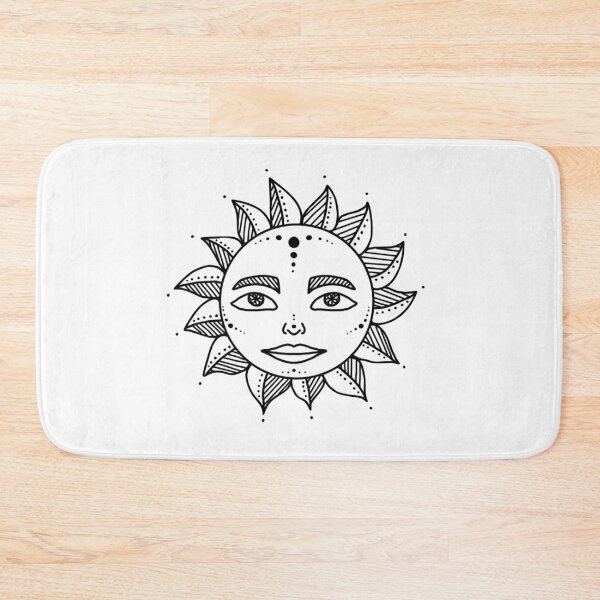 Item preview, Sun with Face Design designed and sold by Ellora  Roy.
