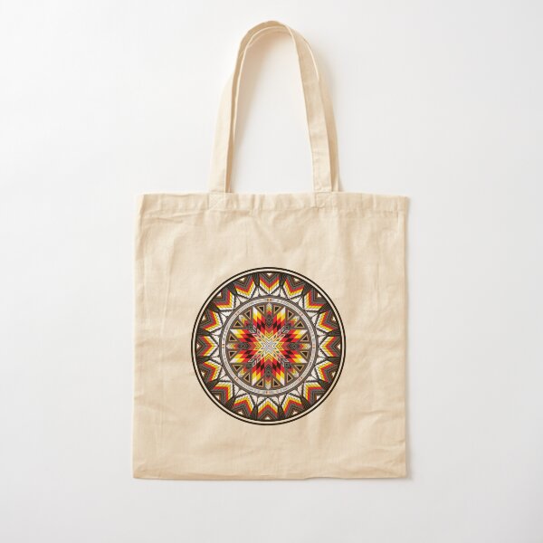 Sacred Places Red Cotton Tote Bag