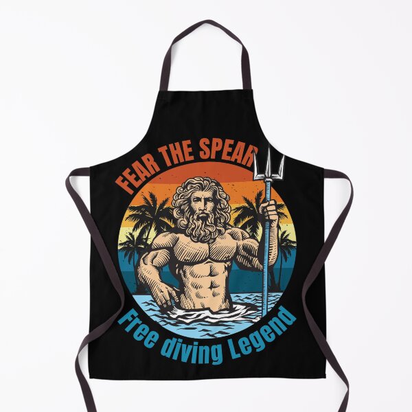 Item preview, Fear The Spear - Poseidon Freediving Legend - Gift for Freedivers designed and sold by cotros.
