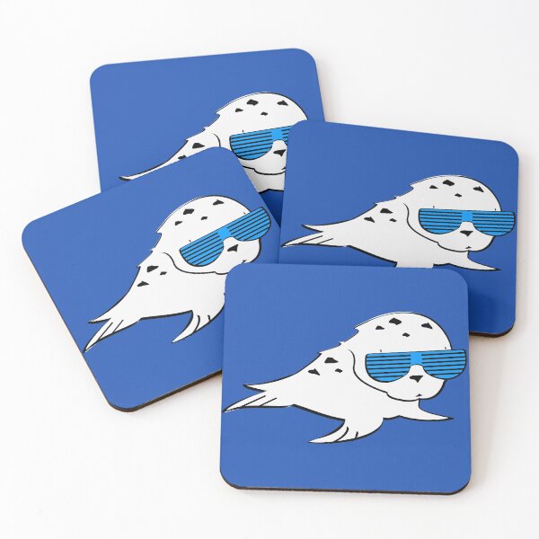 Item preview, seal shutter shades sun glasses blue designed and sold by MiraNomegusta.