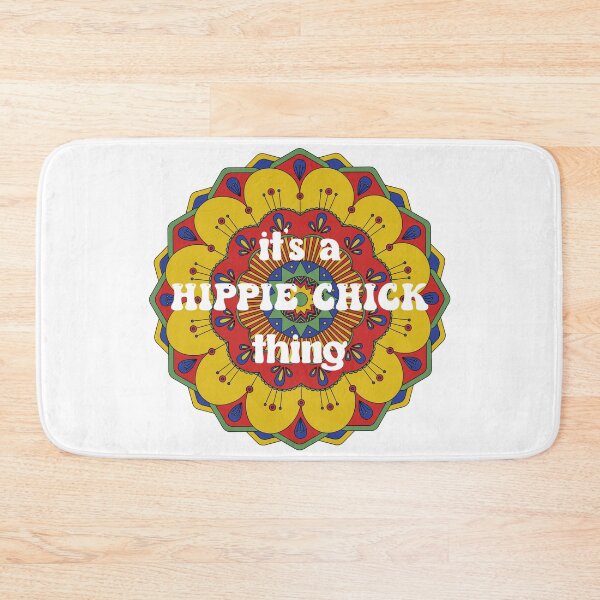 Item preview, It's A Hippie Chick Thing Mandala designed and sold by Natasha Rolfe.