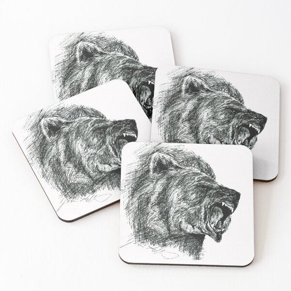 Item preview, Ferocious Bear designed and sold by jnoviselkins.