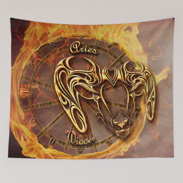 Item preview,  Aries zodiac horoscope design for your favorite Aries Fire Sign   designed and sold by AwakenedSoul.