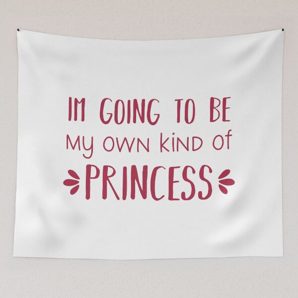 Item preview, I'm Going To Be My Own Kind Of Princess (Red) designed and sold by FilipeFerreira.