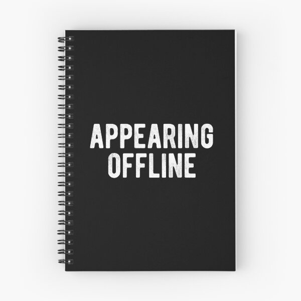 Item preview, Appearing Offline Funny Introvert designed and sold by MariosNydras.