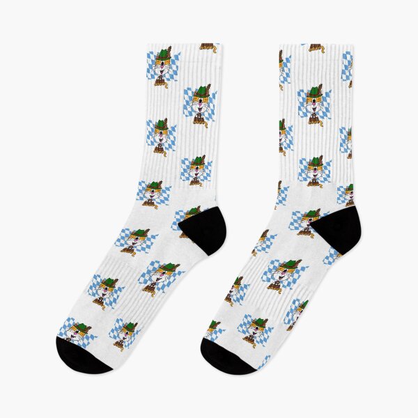 Item preview, Bavarian Flag Cat Tyrolean Hat Lederhosen Germany Funny designed and sold by doodlerob.