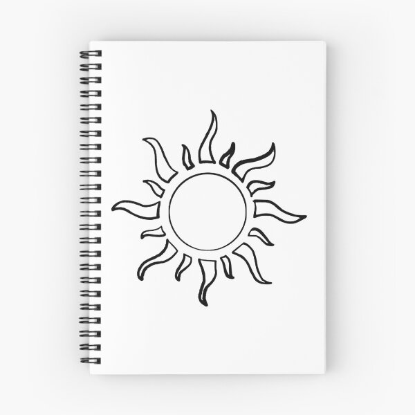 Item preview, Simple Sun Design in Black and White designed and sold by Ellora  Roy.