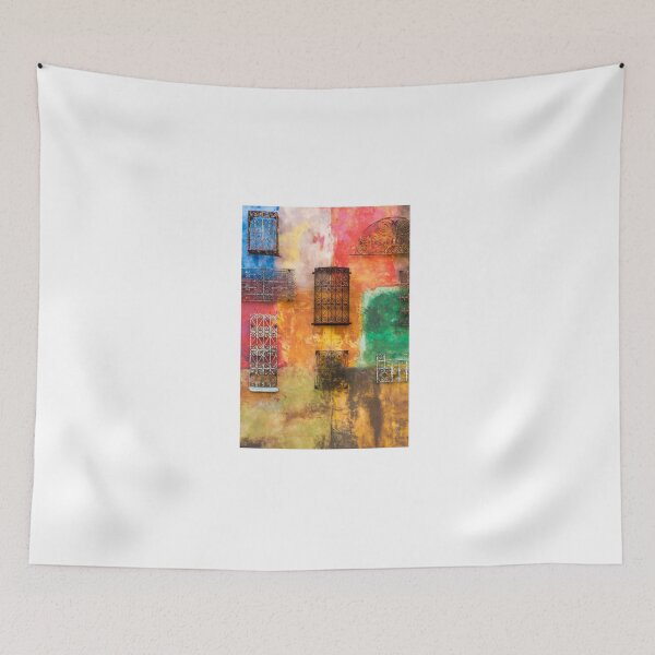 Item preview, Colourful wall Design with iron grills designed and sold by VIVEK KUMAR RAI.
