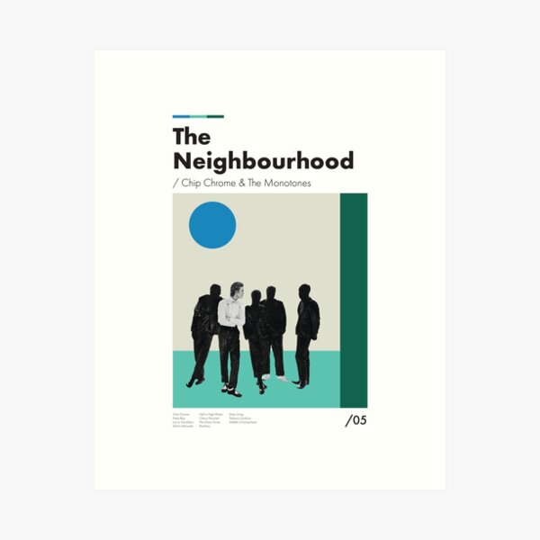 The neighbourhood: band Art Print by artbysteph