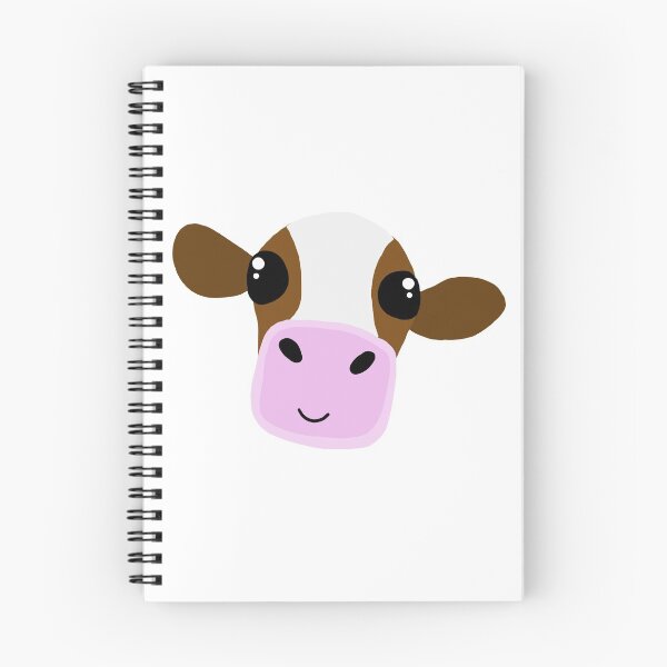 Item preview, Cute Brown and White Cow Head designed and sold by ape-designs.