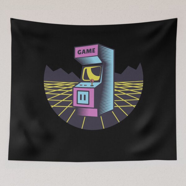 Item preview, Retro Arcade Game Video Gaming Game Over Funny Classic 1980's Game Room designed and sold by larspat.
