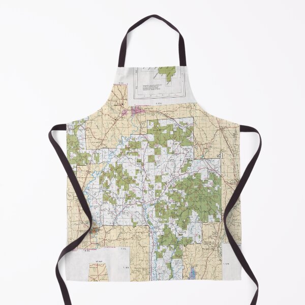 Item preview, Talladega National Forest Map (1994) Alabama Woodland Reserve Atlas designed and sold by BravuraMedia.