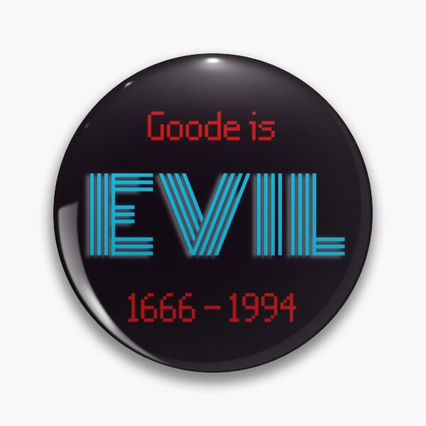 Item preview, Goode es malvado designed and sold by QueerWhimsy.