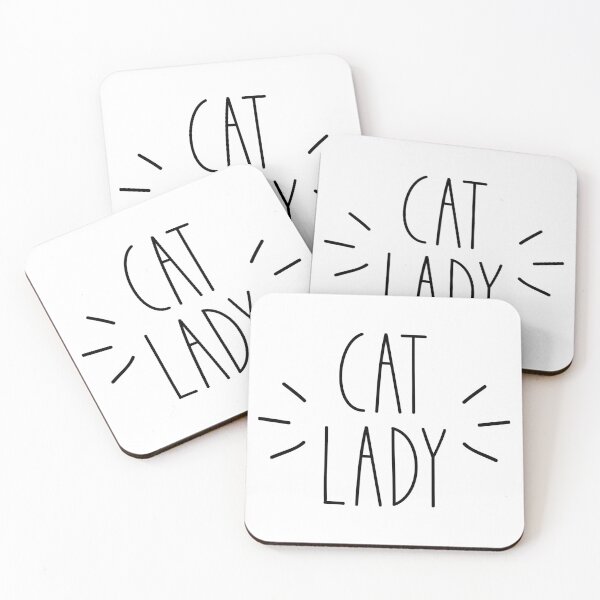 Item preview, Cat Lady | Simple | Black designed and sold by princesnoozy.