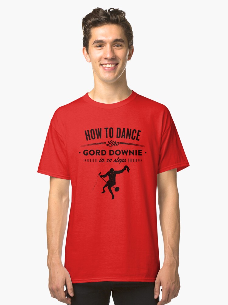 gord downie t shirt