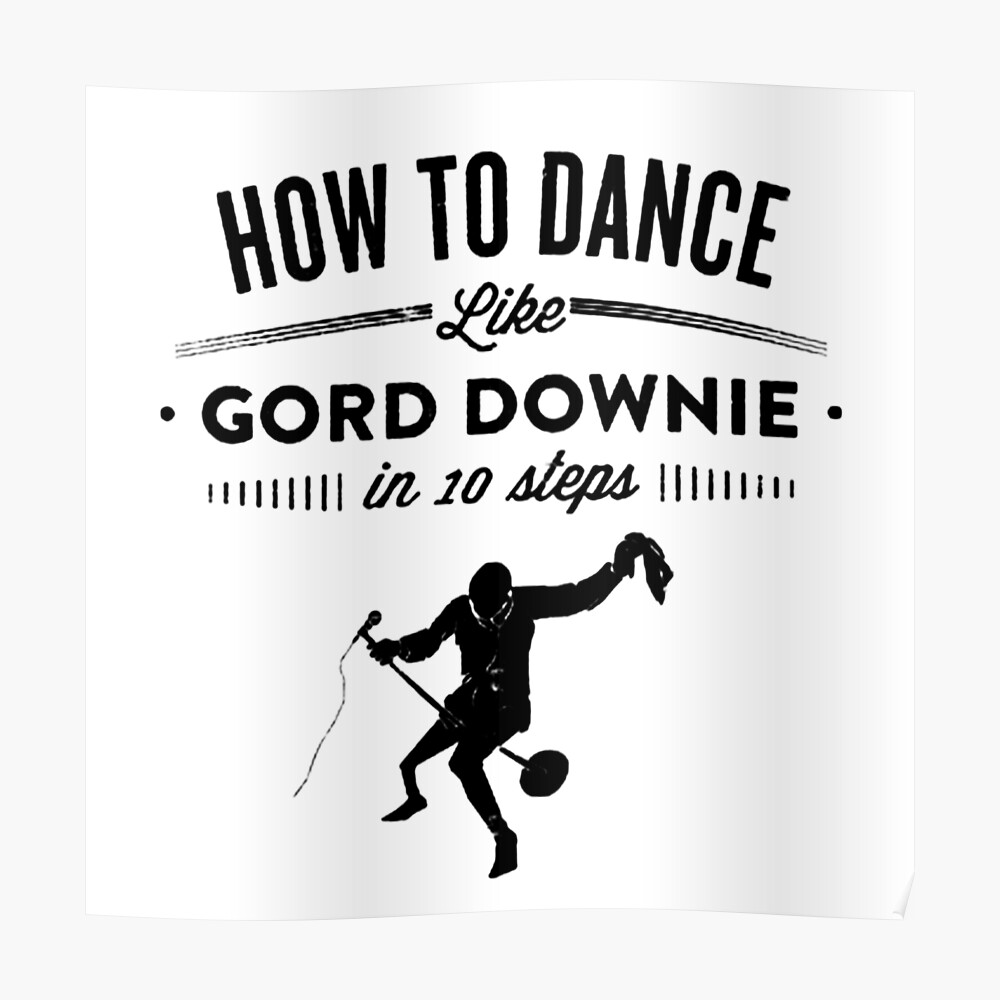 Gord Downie Dance Poster By Playboii Redbubble Images, Photos, Reviews