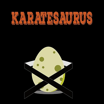 Artwork thumbnail, Karatesaurus by FridPix