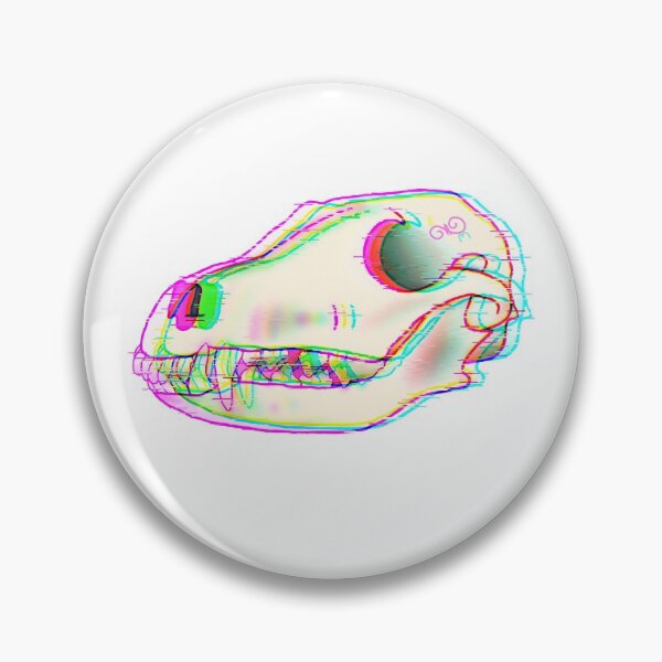 Item preview, Fox Skull Glitch designed and sold by VerdureAndDecay.
