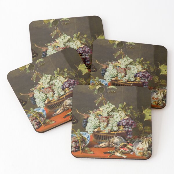 Item preview, Still Life with Grapes and Game - Frans Snyders designed and sold by PinkTomate.