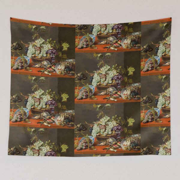 Item preview, Still Life with Grapes and Game - Frans Snyders designed and sold by PinkTomate.