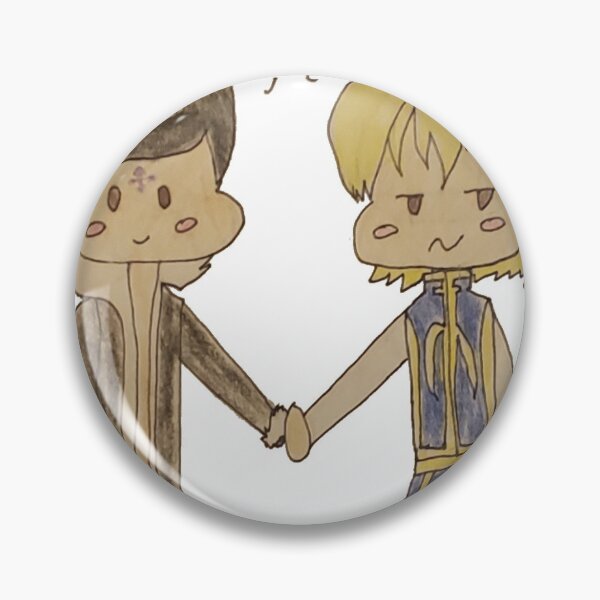 Item preview, He Can't Read x Chain Boy Chibi Sticker designed and sold by harleyjinx.