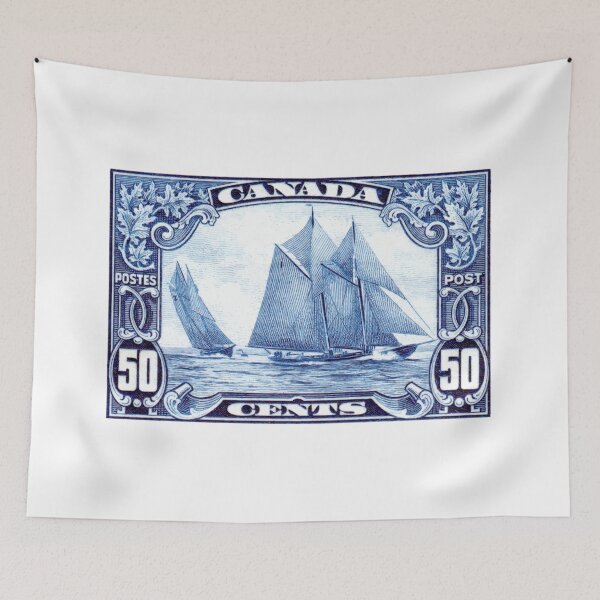 Item preview,  1929 Canada Schooner Bluenose Postage Stamp designed and sold by retrographics.