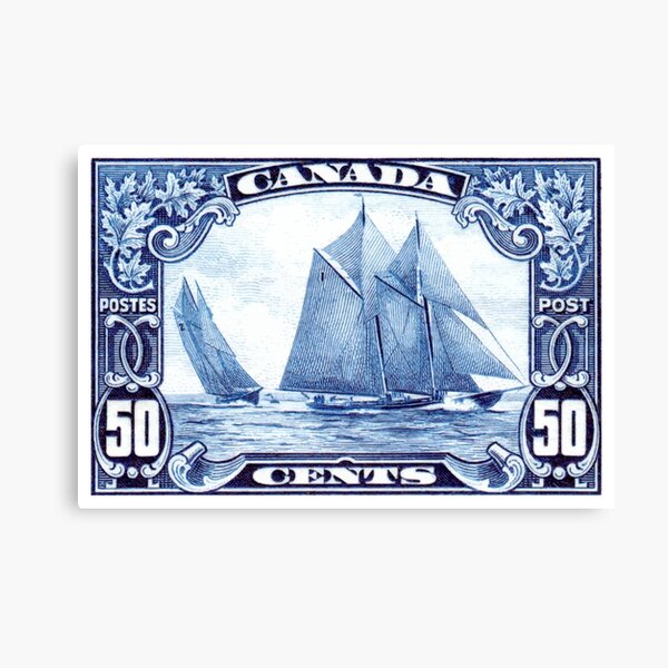 Item preview,  1929 Canada Schooner Bluenose Postage Stamp designed and sold by retrographics.