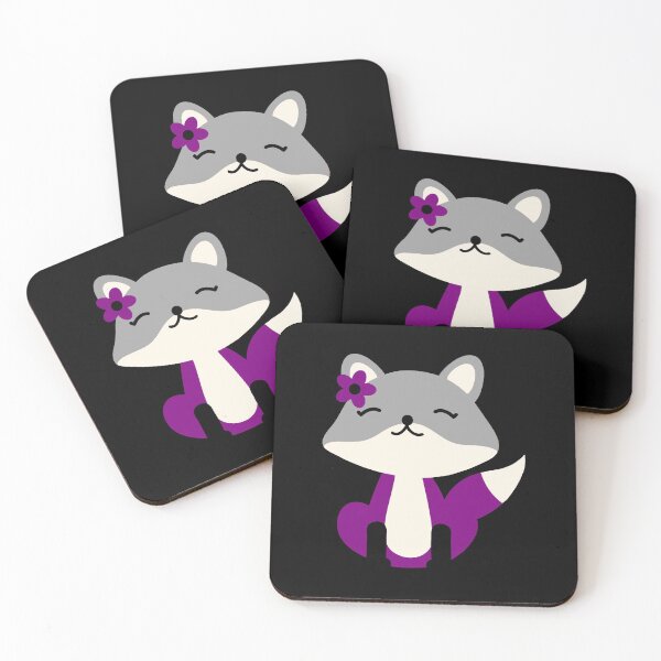 Item preview, Subtle Asexual Fox. asexual fox designed and sold by tiredandbored.