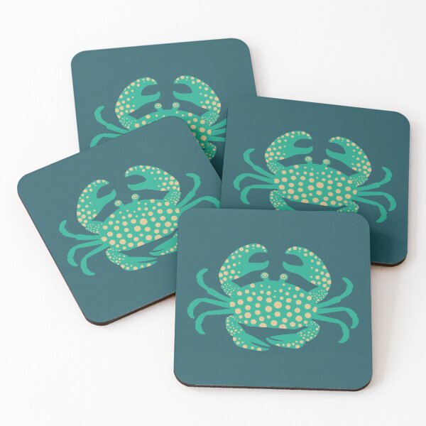 Item preview, KING CRAB COASTAL SEA CREATURE - UnBlink Studio by Jackie Tahara designed and sold by Jackie Tahara of UnBlink Studio.