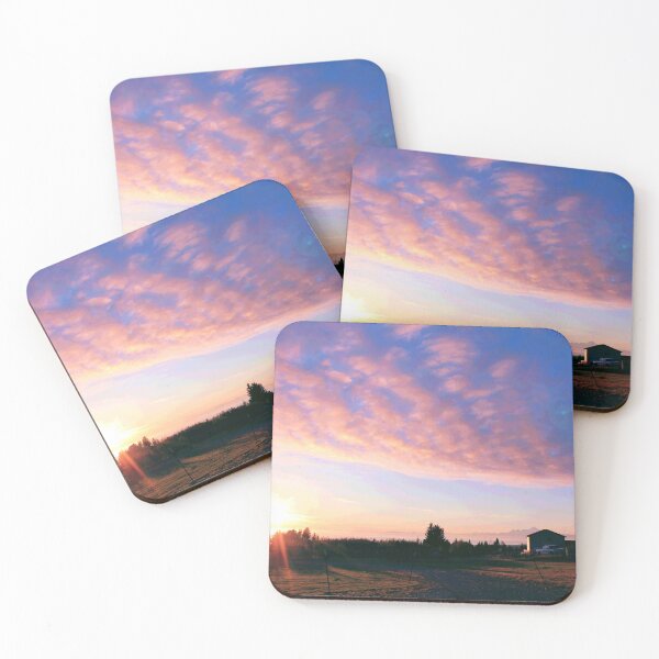 Item preview, Vibrant Alaskan Sunset Sky designed and sold by djamorartworks.