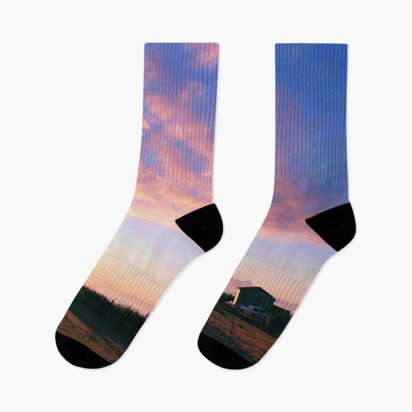 Item preview, Vibrant Alaskan Sunset Sky designed and sold by djamorartworks.