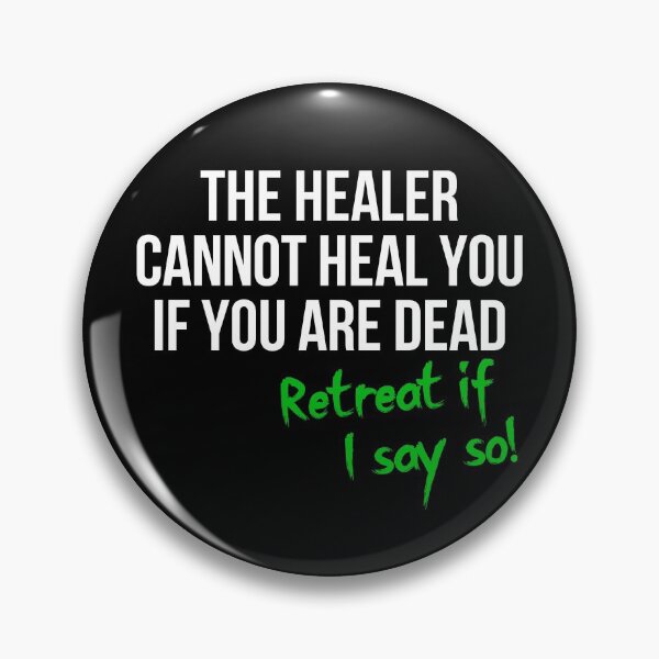 Item preview, The Healer cannot heal you (rpg gaming) designed and sold by GonzaloFreire.