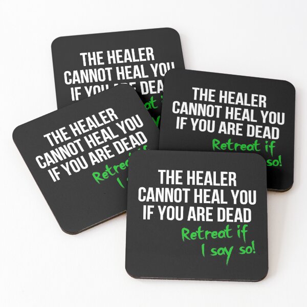 Item preview, The Healer cannot heal you (rpg gaming) designed and sold by GonzaloFreire.