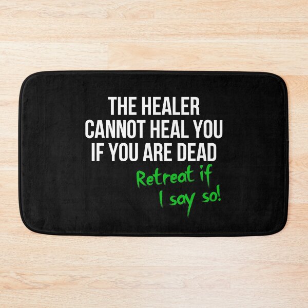 Item preview, The Healer cannot heal you (rpg gaming) designed and sold by GonzaloFreire.