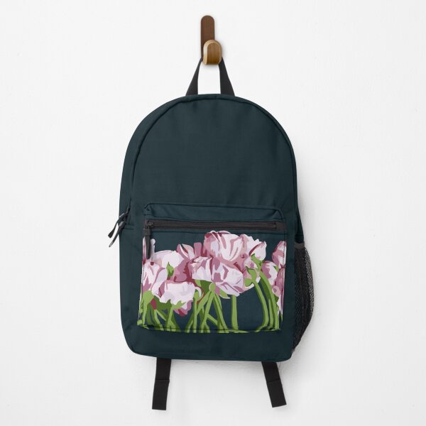 Item preview, Pink Poppies - Colour Block Floral designed and sold by OnYourHeart.