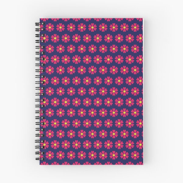 Item preview, Red and blue Flower grid pattern designed and sold by BLMcreations.
