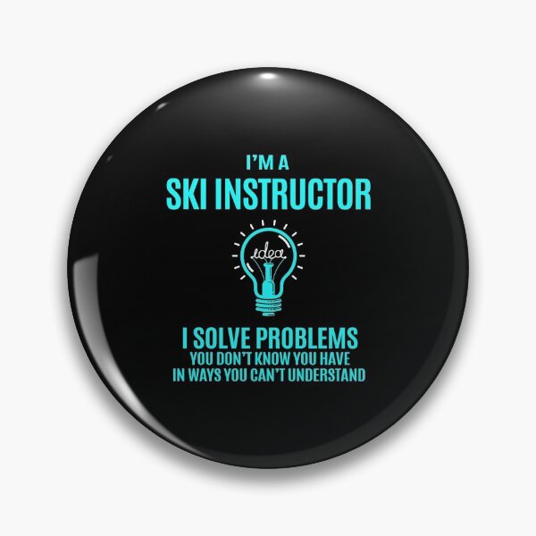 Item preview, Ski Instructor T Shirt - I Solve Problems Gift Item Tee designed and sold by zubakbrita.