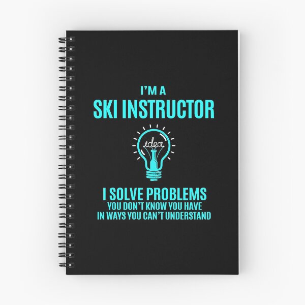 Item preview, Ski Instructor T Shirt - I Solve Problems Gift Item Tee designed and sold by zubakbrita.