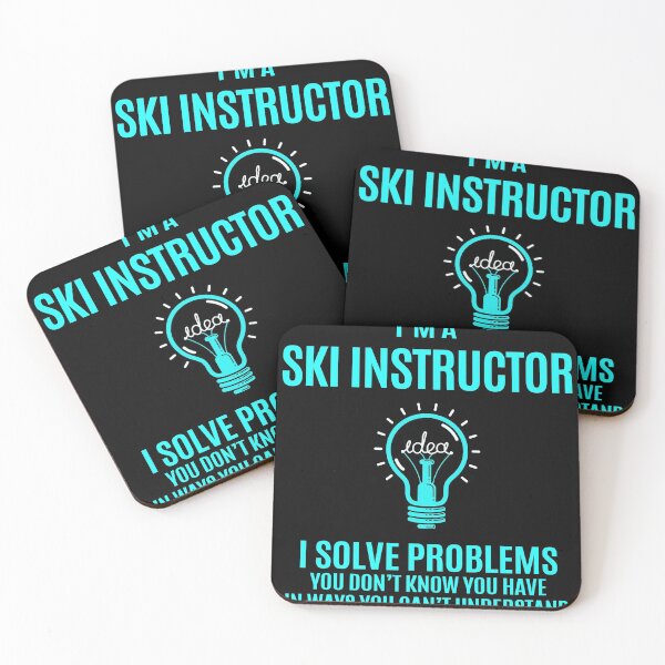Item preview, Ski Instructor T Shirt - I Solve Problems Gift Item Tee designed and sold by zubakbrita.