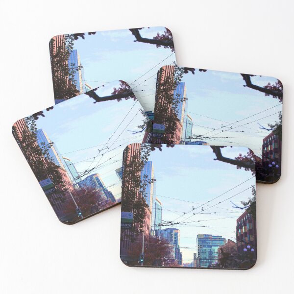Item preview, Seattle Streets Cityscape Artwork designed and sold by djamorartworks.