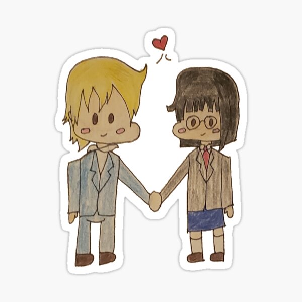 Aperçu de l'œuvre MasaAnri Chibi Sticker créée et vendue par harleyjinx.